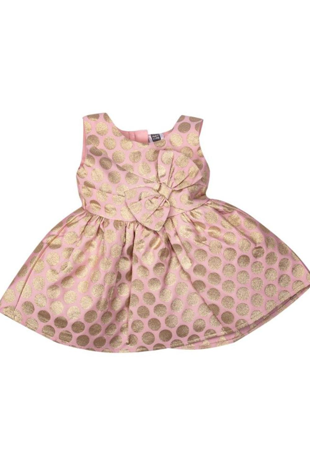 Mee Mee Solid Woven Girls Party Dress